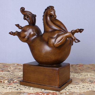 立馬成功萌馬工藝品擺件